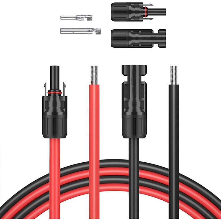 5 voet 10AWG (6 mm2) zonnepaneeldraad