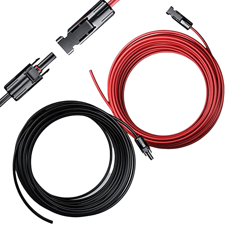 Vertinde zuurstofvrije koperen 12AWG zonne-verlengkabel